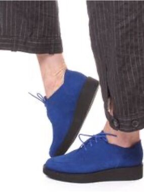 Men’s  ARCHE “Paroko” Brogue Cobalt Blue Shoes 43